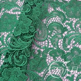 汧沅月 Новые тяжелые работники вода -Современная кружевная ткань Полая трехмерная цветочная одежда