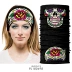 Đầu máy retro liền mạch ma thuật headband băng tóc 骷髅 mô hình hoang dã vương miện headband thể thao yoga chạy khăn mặt - Kerchief / Earflap