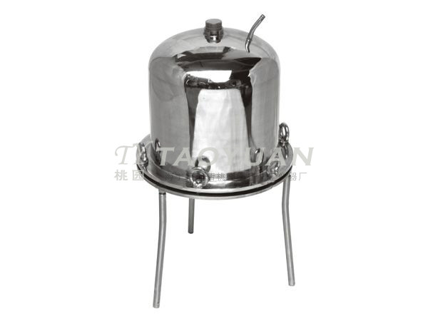 厂家直销10升&Phi;300mm滤膜过滤器10000ml不锈钢桶式正压过滤器10L