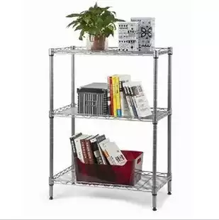 Kitchen storage rack microwave oven storage rack kitchen seasoning rack electronic pot rack stainless steel color electrical rack