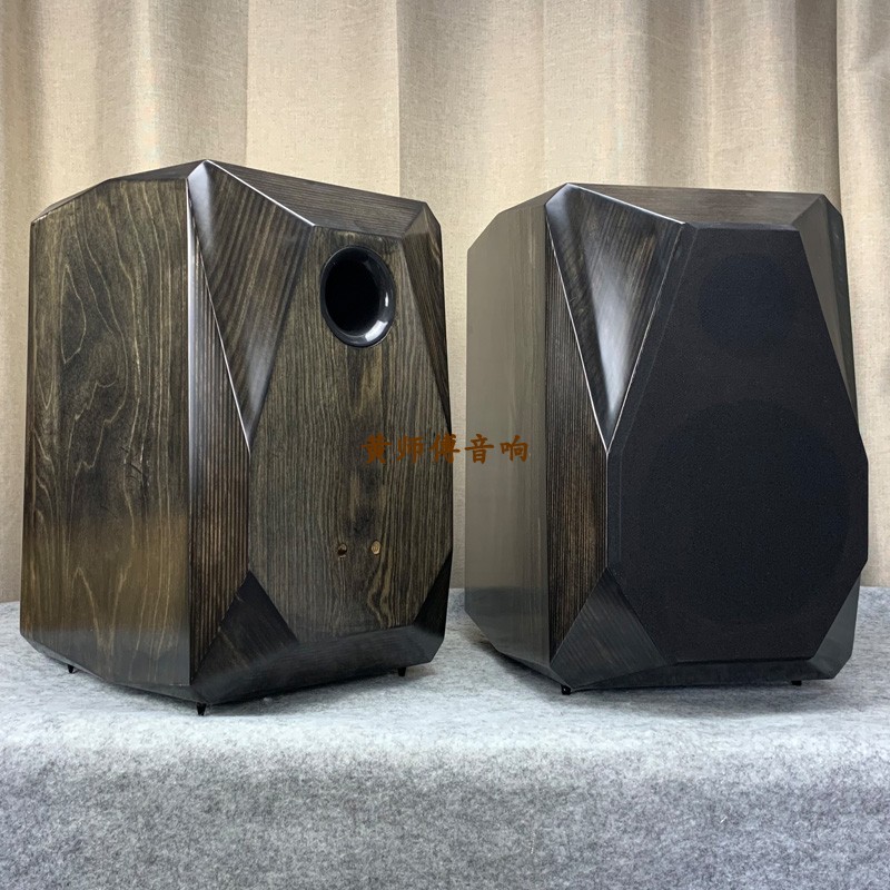 Master Huang set to make 5 inch 6 5 inch 8 inch 10 inch 12 thickened solid wood bookshelf beveled sound diamond angular sound box
