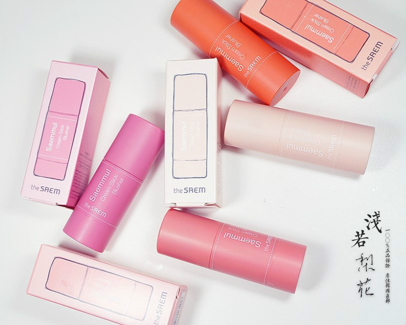 Giải phóng mặt bằng cùng tươi cao ánh sáng stick bóng blush stick brightening sửa chữa công suất stick sửa chữa stick Hàn Quốc highlight phấn