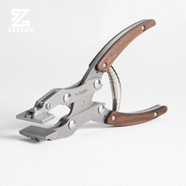 Second generation high value for money Pinmouth pliers parallel pliers handmade leather tool pliers 38mm