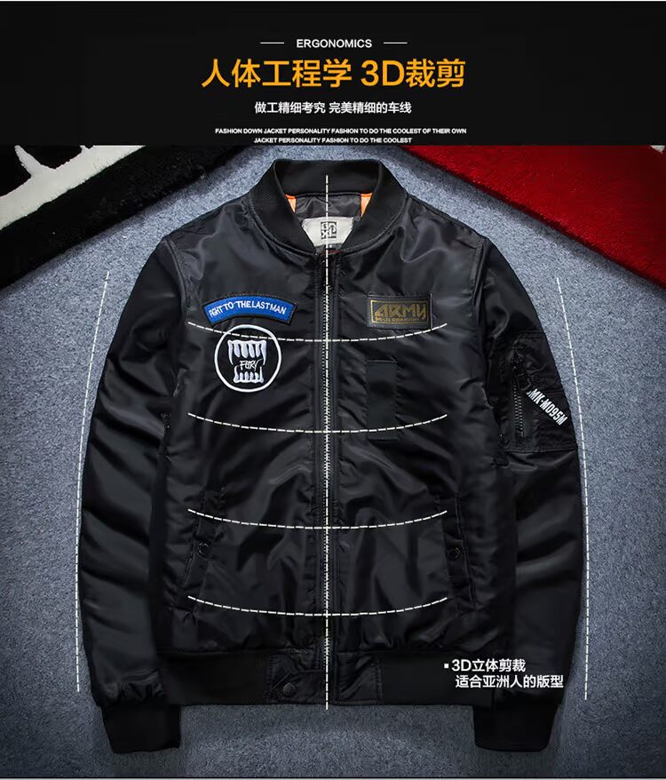 Blouson hiver pour homme en Nylon - Ref 3114218 Image 12