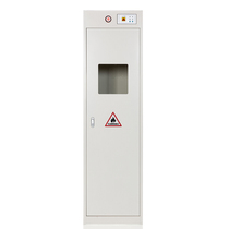 All-steel single cylinder cabinet Double explosion-proof intelligent ventilation alarm cabinet Hospital gas storage safety cabinet