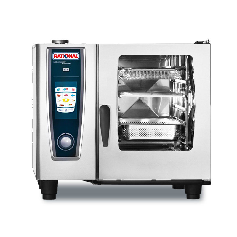 German Rational Mighty Steam Oven SCC61 LeChat Six Floors Commercial Touch Screen Universal Steam Oven 6 Pan