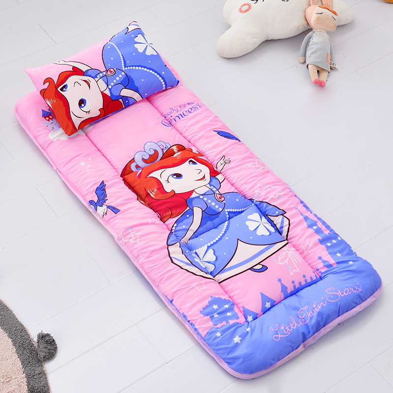 Cartoon Children's Kindergarten Nap-thick mattress cot covering baby's bedding children's mattress is 60*135