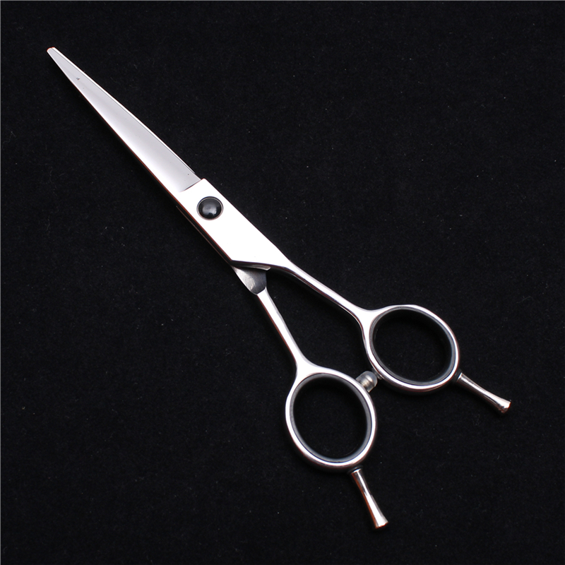 Customized Japanese-style double tail haircut scissors children's 5 5 inch flat cut adult straight cut 6 inch hairdressing scissors hair trimmer