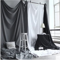 Photo background cloth ins hanging cloth Net shot props Net Red live background wall big white cloth photography background cloth solid color