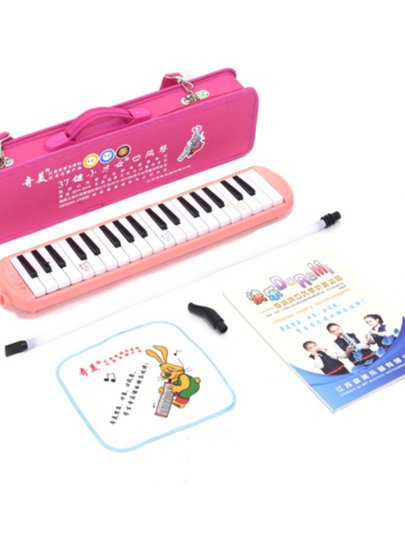 奇美 口风琴37键儿童中小学生入门口风琴课堂教学用琴 37键小才女