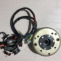 Applicable to Gwangyang Scooter Haomai GY6-125 Stator Magneto Coil Flywheel