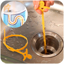 Japan kokubo drain pipe dredge hair cleaner bathroom anti-clogging sewer cleaning hair