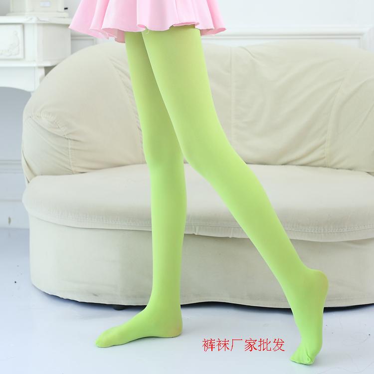 Trẻ em của quần chân vớ cô gái pantyhose mùa xuân và mùa hè phần mỏng vớ vớ khiêu vũ trắng đáy vớ bé