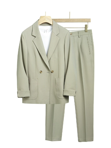 Элитный универсальный корейский костюм, свободный крой