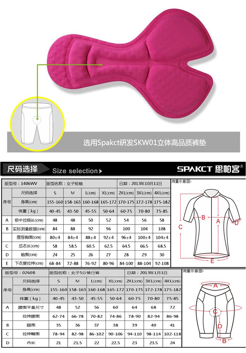 Tenue de cyclisme femme SPAKCT - Ref 2231686 Image 14