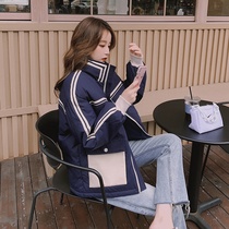 Toilwear cotton clothes female stand collar 2020 new cotton padded jacket Korean version of loose student cotton oversize tide winter coat