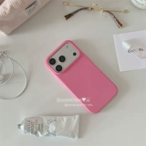 Apple, брендовый розовый однотонный мобильный телефон, совместимый защитный чехол, iPhone 17, iPhone14 Pro, iPhone13 Pro, широкая цветовая палитра, простой и элегантный дизайн, 17promax, iphone, 13