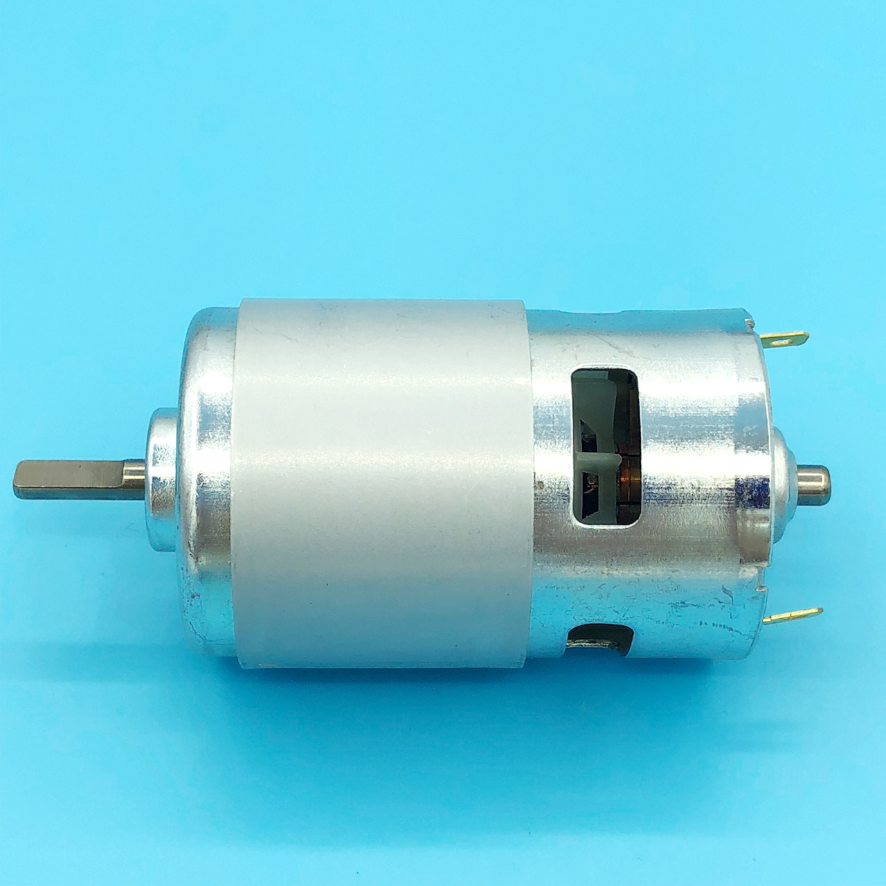 D-shaped flat shaft 775 motor high-speed DC high-torque motor with bearing electric drill bench according to 12V12000 rpm
