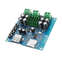 XH-M422 Bluetooth power amplifier board integrated Bluetooth U disk TF card playback TPA3116D2 amplifier board double 50W