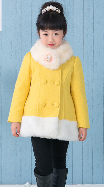 Manteau pour fille en laine - Ref 2161718 Image 9