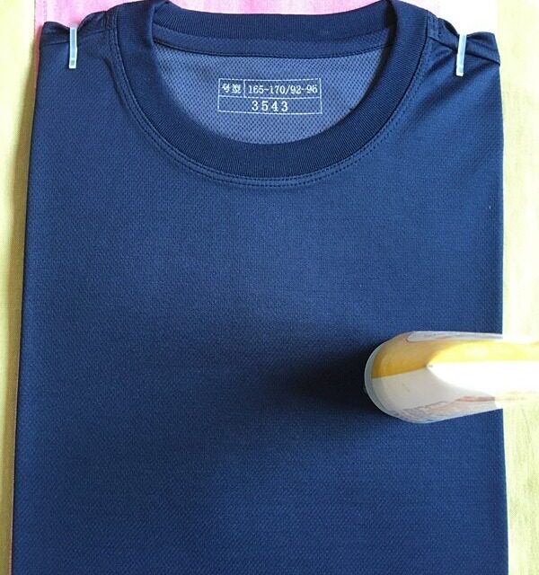 Summer Outdoor Ground Floor Round Sweatshirt Tooling Short Sleeves Hide Blue Speed Dry T-shirt Man Hide Cyan Short Sleeve Single Blouse-Taobao