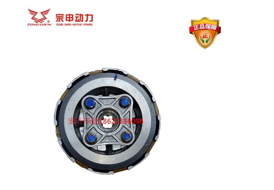 Zongshen Yinxiang original W150 155Z Huayang HK160R off-road vehicle engine 4-pillar 6-piece clutch