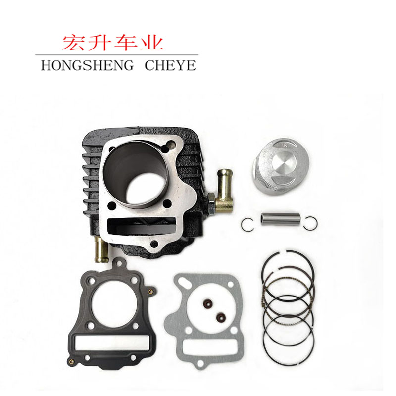 Mount Everest three-wheeled locomotive accessories horizontal water cooling ZF130 cylinder cylinder cylinder sleeve cylinder piston ring