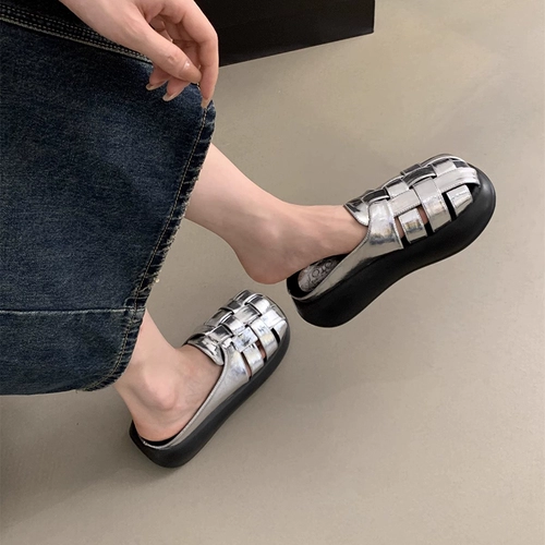 Высокие тапочки на платформе, обувь, пляжные слайдеры, французский стиль, пляжный стиль