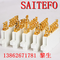 Hot runner temperature control box with terminal blocks Plastic row temperature control instrument card plug gold finger