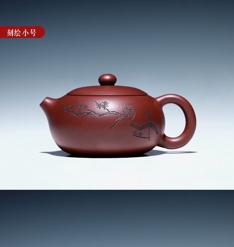 Guyuetang Yixing Nổi Tiếng Nồi Đất Sét Tím Hoàn Toàn Handmade Ấm Trà Hộ Gia Đình Kung Fu Trà Đất Sét Tím Xishi Nồi tử sa