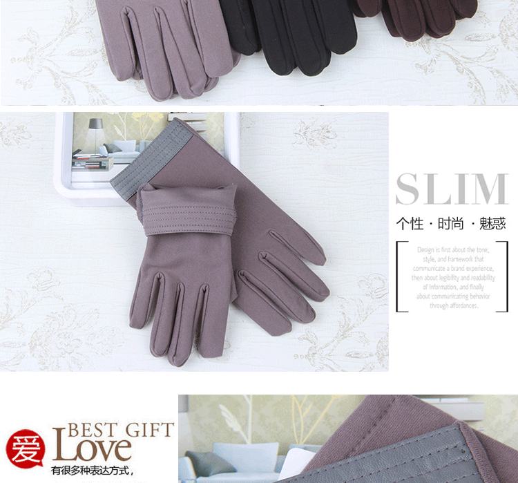 Gants pour homme en velours - Ref 2781315 Image 10