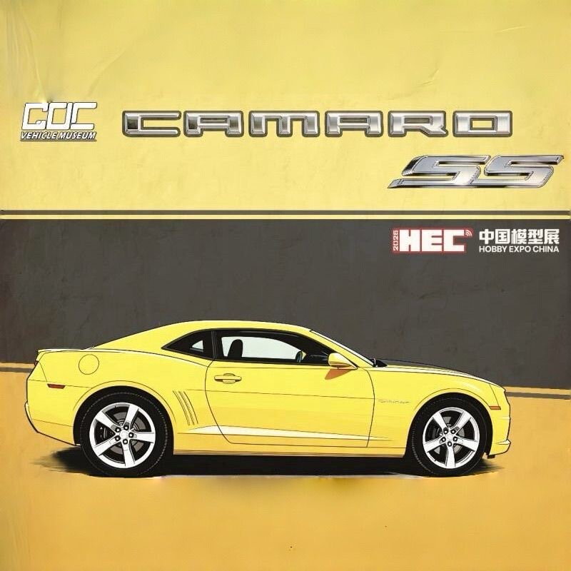 Mk Miniatures 1:64 Chevrolet Camaro Bumblebee Beijing Hec Limited Edition Alloy Car Model