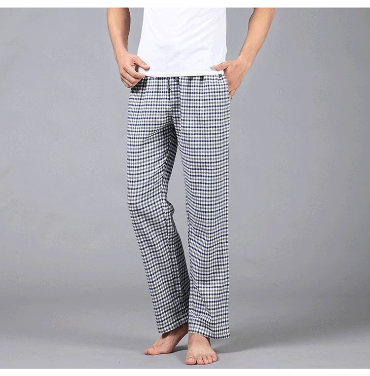 Quần cotton nam pyjama mùa xuân và mùa thu trung niên kích thước lớn quần đũi nữ đẹp