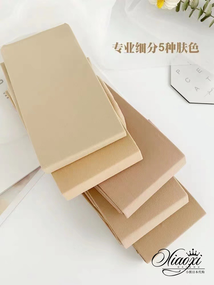 Japan's new spring and autumn sky goose down light leg Kanter thin with natural nude sense anti-hook mercerized leg pantyhose