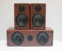 5 25-inch passive wooden bookshelf speaker Passive speaker hifi speaker Monitor speaker Surround center speaker