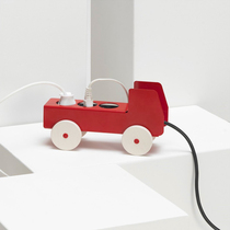 Creative row climbing wall home desktop computer bedside beautification invisible socket cover decorative box cartoon plug board