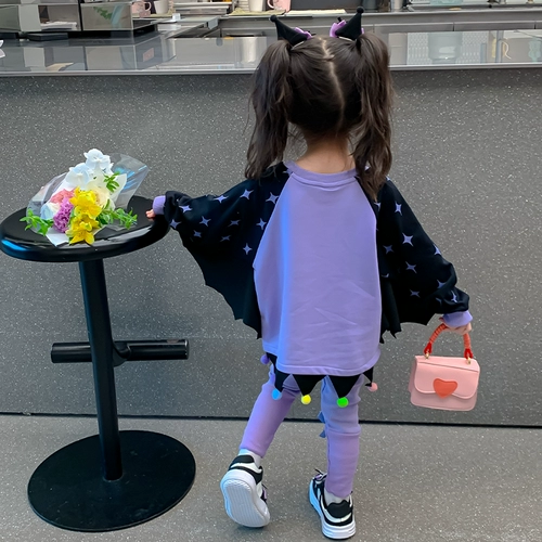 Весенний детский комплект, популярно в интернете, в западном стиле