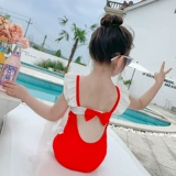 Детский купальник для девочек для плавания, комбинезон, в западном стиле, популярно в интернете