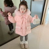 Демисезонный детский пуховик с пухом, детская куртка, детская одежда, в западном стиле