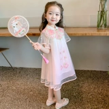 Летняя одежда, летнее ханьфу, детская юбка, детский наряд маленькой принцессы, китайский стиль
