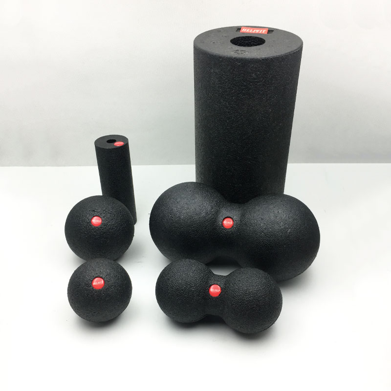 EPP foam shaft peanut massage ball muscle relaxation cervical vertebrae leg relaxation ball deep massage ball plantar fascia ball