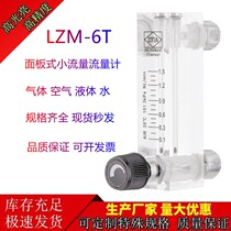 LZM-6T Gintai ZYIA panel style organic glass gas liquid rotor floater air water small flow meter