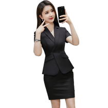 High-end jewelry store work clothes womens business suits hotel managers suits and skirts summer front desk reception work clothes