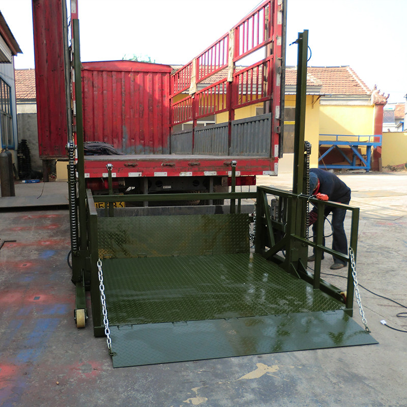 Container Loading Unloading Lifting Table Mobile Small Den Axle Box Goods Unloading Gods Electric Hydraulic Lifts