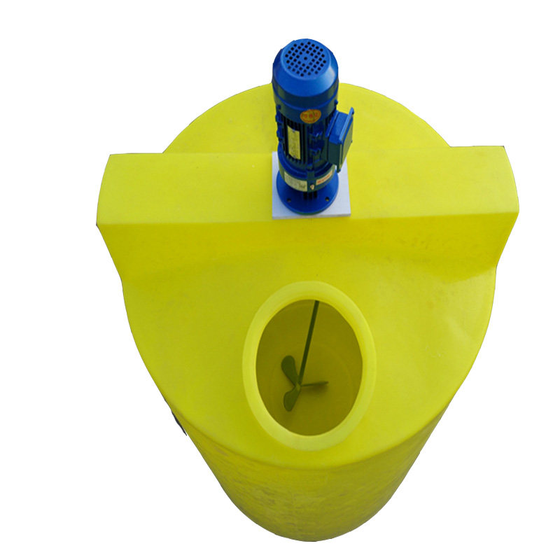 Supply PE acid resistant dosing box 100 200L300 liters 0 5 1 ton washable fine PAC potion stirring plastic casks