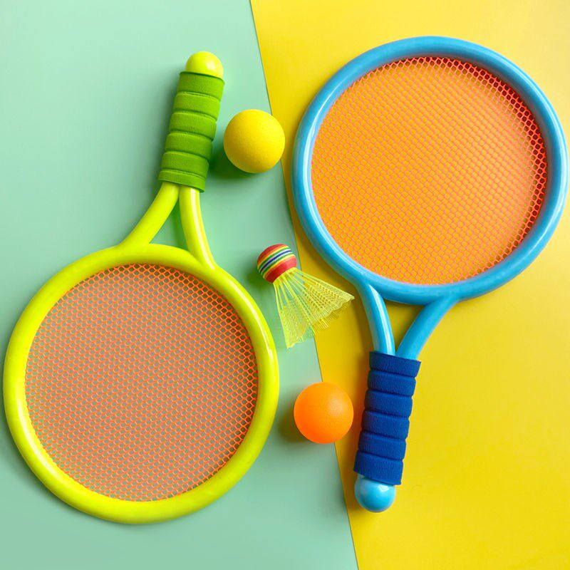 Children Badminton Racket Kindergarten Sports Tennis Racket Suit Sports Male Girl Parenting Interactive Toy Gifts