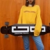 Longboard ván trượt chuyên nghiệp tất cả các xung quanh bàn chải đi xe đạp nam và nữ nhảy ván bốn bánh xe tay ga lắc âm thanh trượt ván mới bắt đầu - Trượt băng / Trượt / Thể thao mạo hiểm