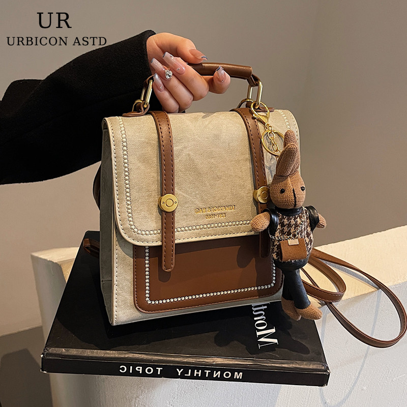 Высококачественная женская сумка, новинка 2025 года, супер-огненный легкий роскошный нишевый рюкзак, универсальный модный маленький рюкзак для поездок на работу