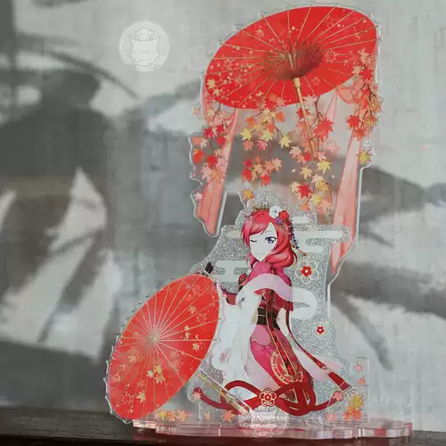 【Цветочные цветы под зонтиком】 Gumei Stand Card Card Card Card Card