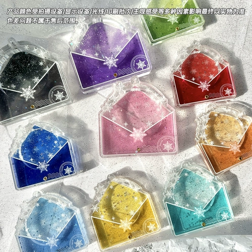 [Письмо в снежную ночь] 44 мм/58 мм кирпичный брусок акриловый просо реквизит для хранения фотографий на складе